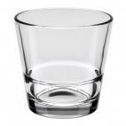 Szklanka niska do whisky STACK UP, sztaplowana, szkło hartowane, poj. 210 ml, EXXENT 52857